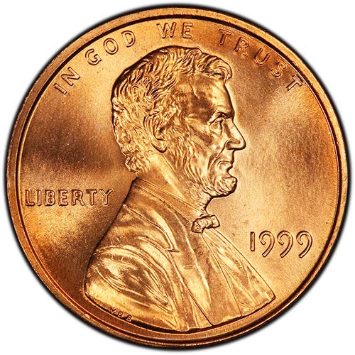 1999 P Bu Lincoln Memorial Cent Choice Uncirculated Us Mint