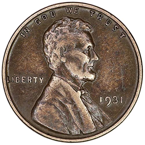 1931 P Lincoln Weat Cent Woody Penny מוכר טוב