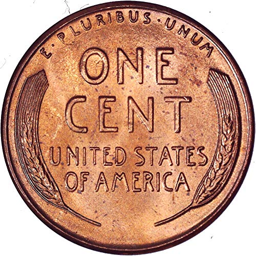 1958 Lincoln Weat Cent 1C על לא מחולק