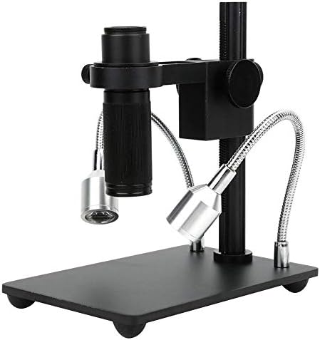 הרמת מיקרוסקופ בהירות גבוהה סגסוגת אלומיניום למקורה עם סט עדשות זום אור פי 150 למעבדה
