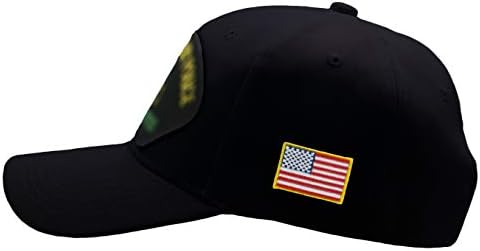 Patchtown US Seabee חיל הים - כובע ותיק וייטנאם/כפתור מתכוונן בגודל אחד מתאים ביותר