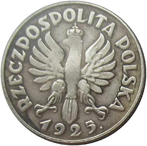 פולין 2 זלי 1925 מטבעות זיכרון העותק זר